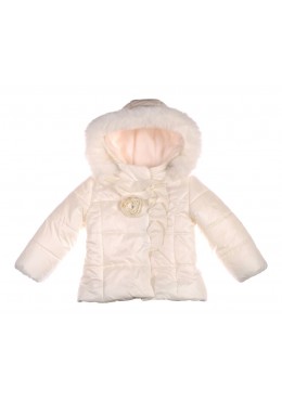 Garden baby зимняя куртка для девочки жемчужный 105509-36/60